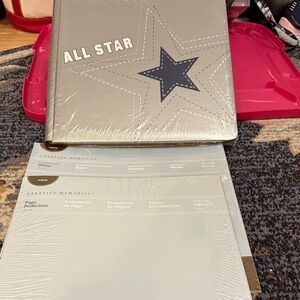 Creative Memories Gray Album with Blue Star